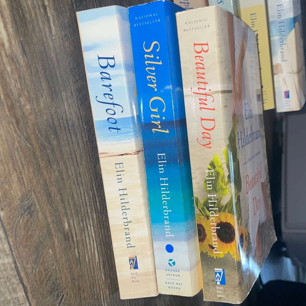 3 Elin Hilderbrand books